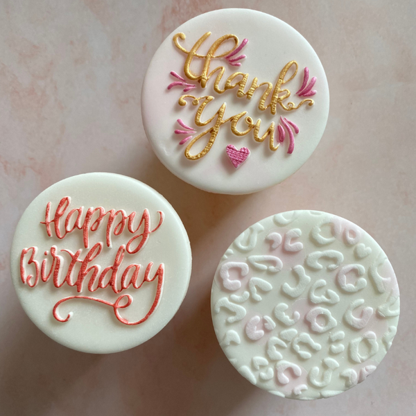 How to Use Fondant Lettering and Embossers for Personalised Bakes