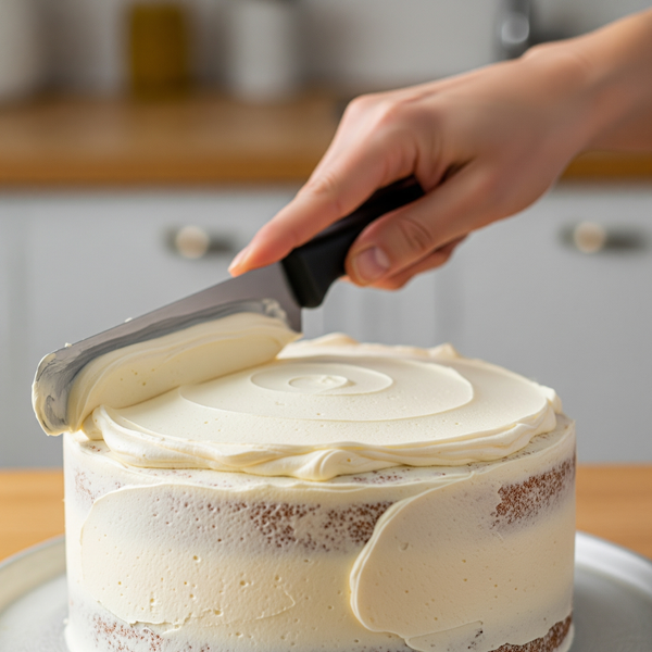 how to crumb coat a cake
