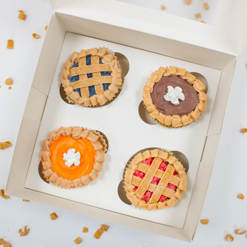 Bake with Us: How to Make Autumn Pie Buttercream Piped Cupcakes