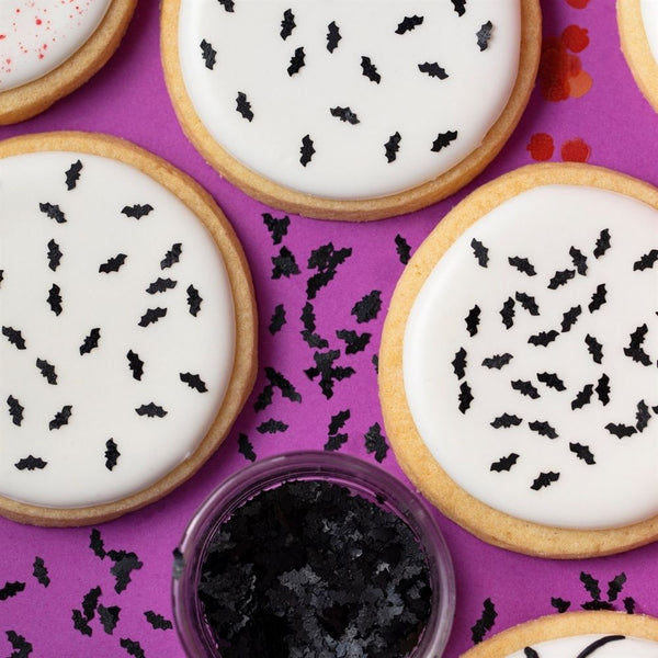 PME Bat Edible Glitter Shapes 1g
