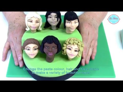 The Cake Decorating Co. Male Face Base Mould by Rhu Strand