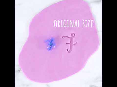 PME Fun Fonts Embossing Collection - For Cupcakes & Cookies