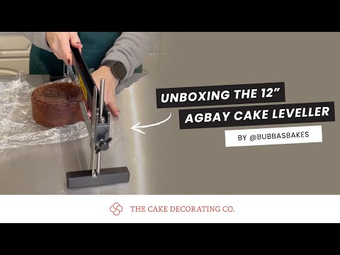 Agbay 12" Junior Single Blade Advanced Cake Leveller