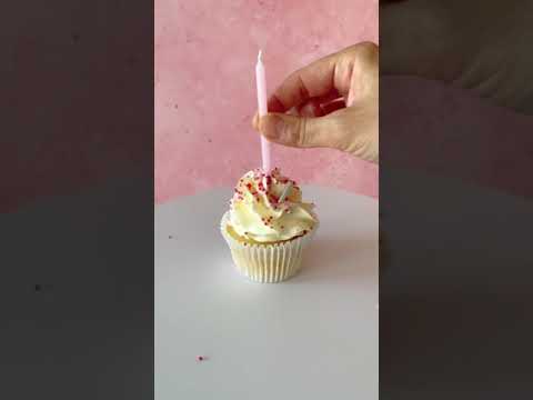 Make A Wish Tall Pastel Pink Candles x 6