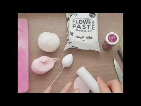 THE SUGAR PASTE THE FLOWER PASTE - White