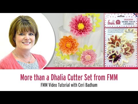 FMM More Than A Dahlia Cutters - Set Of 3 - FMM