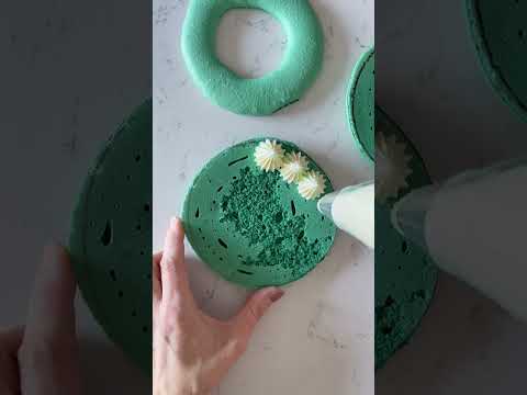 Cake Lace Floral Fern - 3D Large Lace Mat