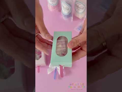 Simply Making Pastel Peach Cakesicle Box - Pack Of 10