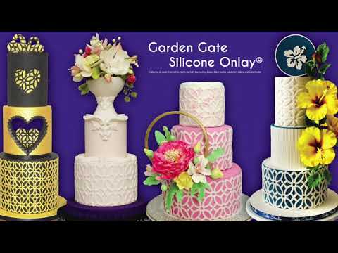 Marvelous Molds Garden Gate Silicone Onlay
