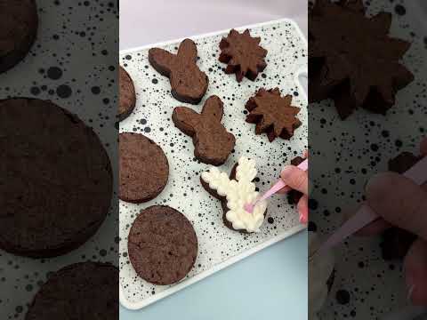 Wilton Flower, Bunny Head, Egg Cookie Cutter Set Of 3