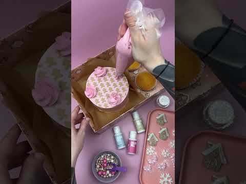 Simply Making Gingerbread Man Christmas Cake Stencil