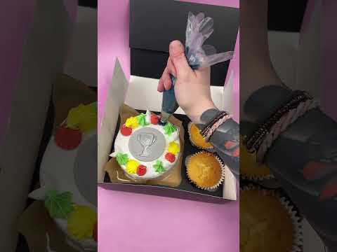Simply Making Black Luxury Cupcake Box With Window - 4" Deep