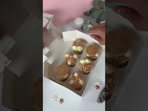 FunCakes Bronze Gold Stars Sugar Decorations Set Of 24