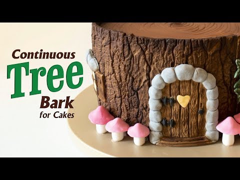 Katy Sue Designs Continuous Tree Bark Silicone Mould