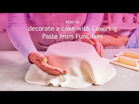 FunCakes Baby Blue Covering Paste 500g