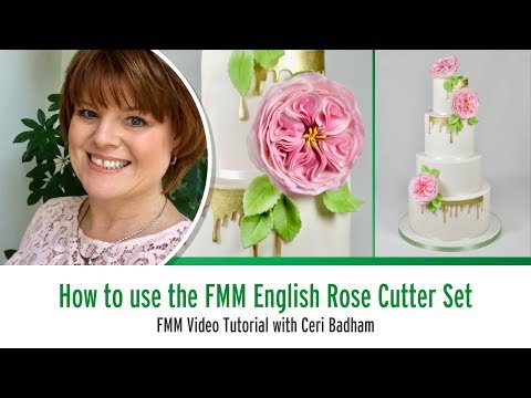 FMM A Very English Rose Cutter Set