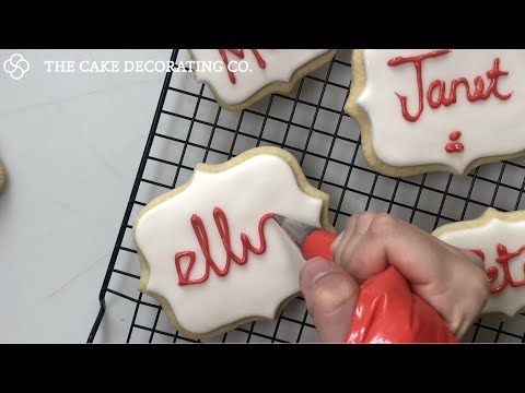PME Set of 2 Cookie and Cake Plaque - Style 1