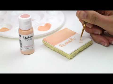 Sweet Sticks Matt Edible Art Paint 15ml - Peach