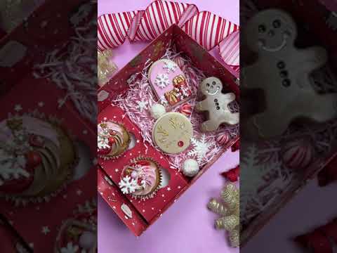 Simply Making Festive Friends Hamper & Cupcake Box - Pack Of 2