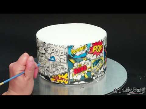 Evil Cake Genius Super Comic Standard Height Mesh Stencil