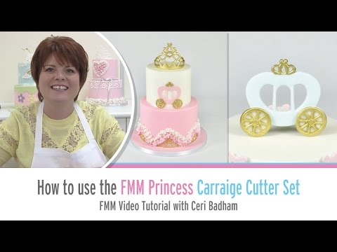 FMM Princess Carriage Icing Cutter Set Of 2 - FMM