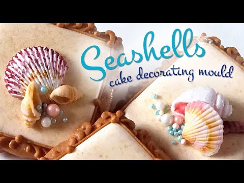Katy Sue Designs Seashells Silicone Mould - Katy Sue Designs
