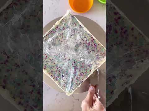 Choctastique Mermaid Glitter Square Ganache Plate - Pack of 2