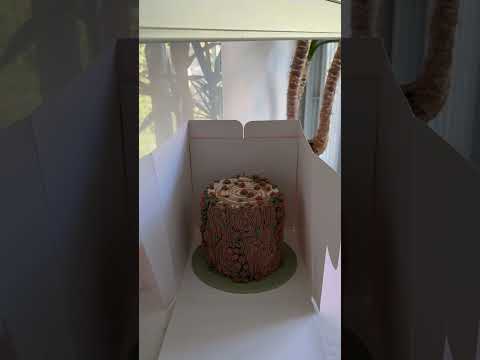 Simply Making Baby Pink Matt Extra Deep Cake Box With Window