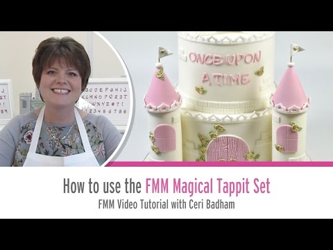 FMM Magical Alphabet And Number Tappit Cutter Set