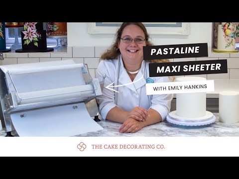 Pastaline MAXI SFOGLY Professional Electric Sugarpaste Sheeter