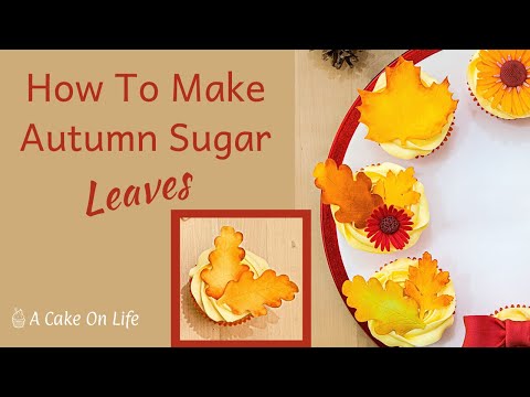 FMM Seasonal Leaves Icing Cutter Set