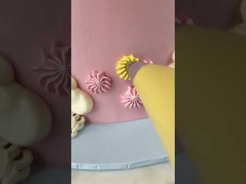 The Baked Studio Pinks & Polka Dots Rainbow Cake Topper (Medium)