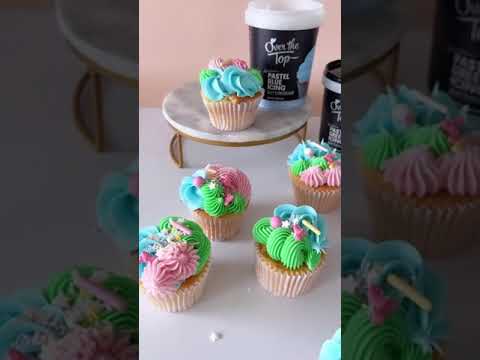 Over The Top Pastel Pink Buttercream 425g