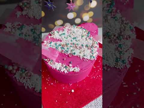 The Cake Decorating Co. Red Square Drum Cake Board