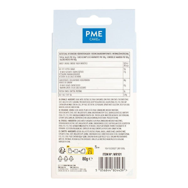 PME Primary Colours Writing Icing Set of 4