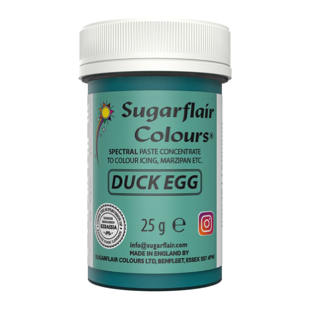 Sugarflair Duck Egg Blue - Spectral Paste Concentrate Food Colouring 25g