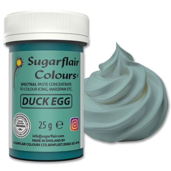 Sugarflair Duck Egg Blue - Spectral Paste Concentrate Food Colouring 25g