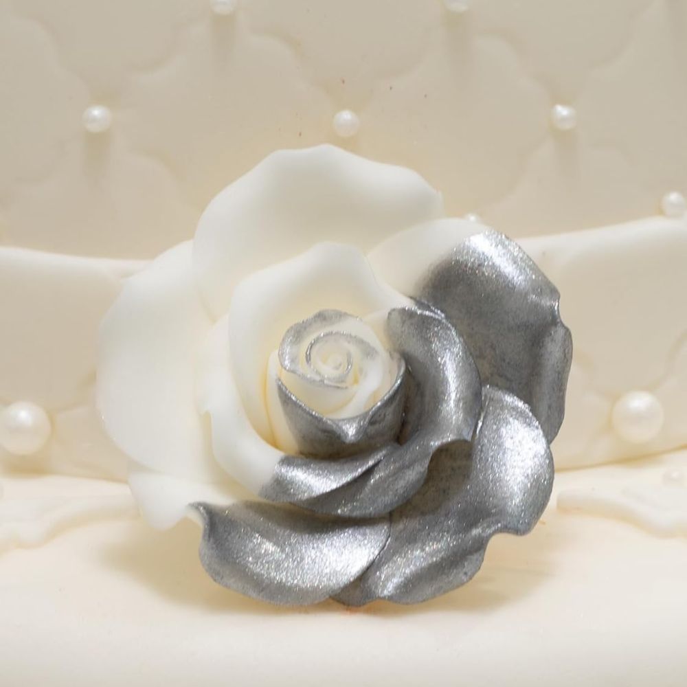 Sugarflair Silver Sparkle - Edible Lustre Dust 2g