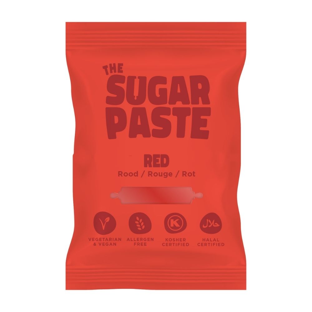 THE SUGAR PASTE Red Sugarpaste