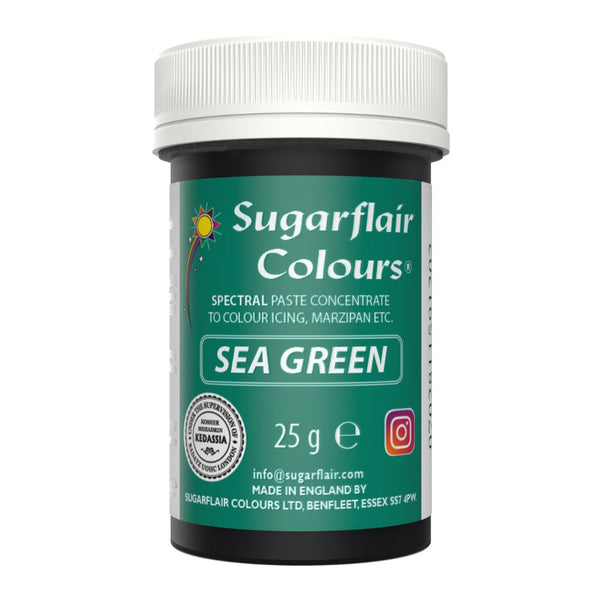 Sugarflair Sea Green - Spectral Paste Concentrate Food Colouring