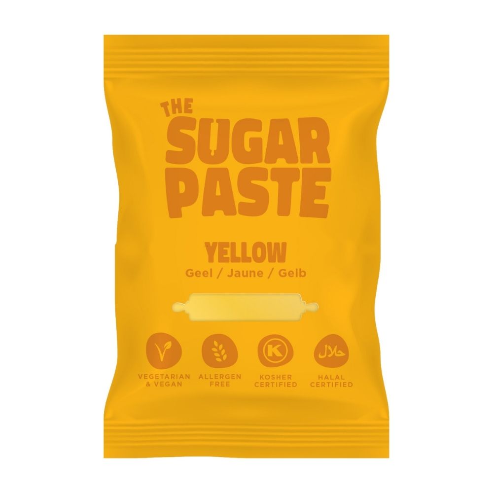 THE SUGAR PASTE Yellow Sugarpaste
