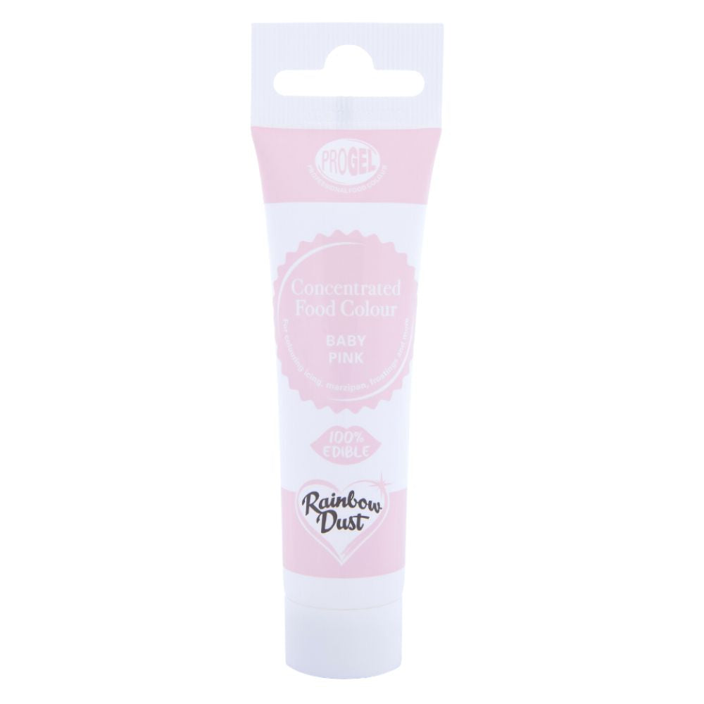 Rainbow Dust Baby Pink - ProGel Professional Gel Food Colouring 25g