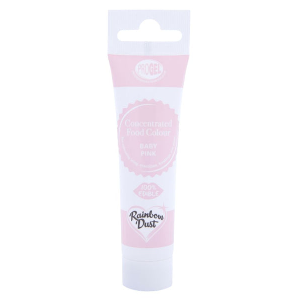 Rainbow Dust Baby Pink - ProGel Professional Gel Food Colouring 25g