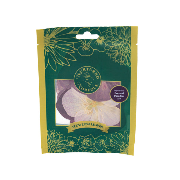 Nurtured In Norfolk Pressed Paradise Edible Flowers