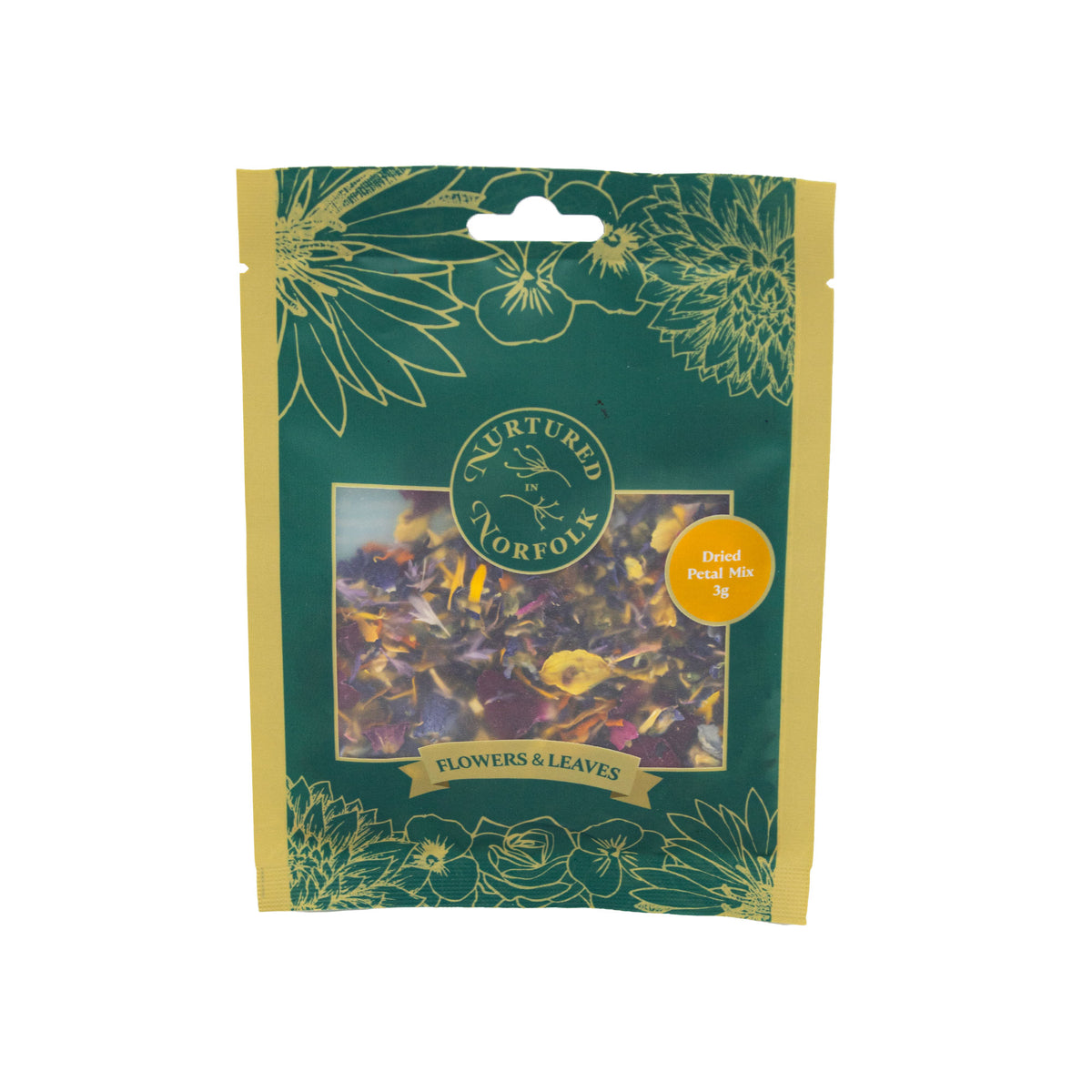 Nurtured In Norfolk Dried Mixed Edible Flowers