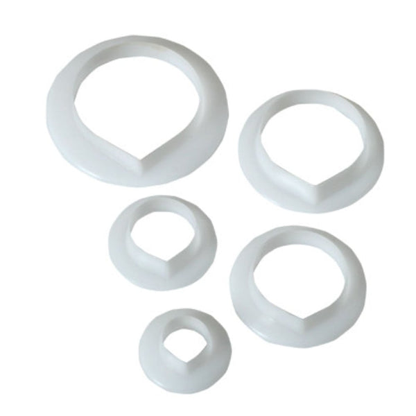 FMM Rose Petal Cutter Set Of 5