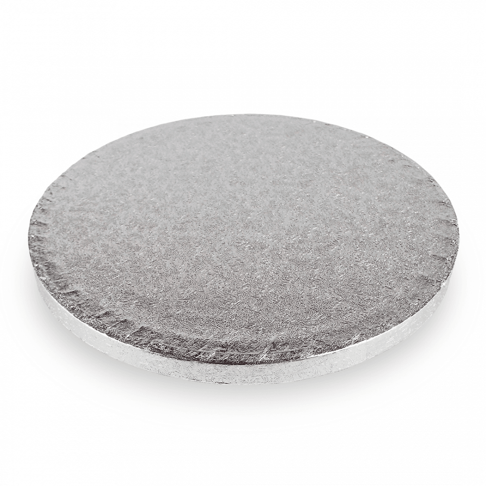 Cake Boxes Direct Premium Silver Round Drum Cake Board