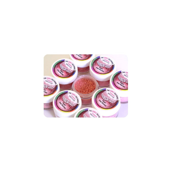 Rainbow Dust Silk Pearl Pink Sherbert Edible Sparkle Dust
