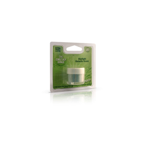 Rainbow Dust Starlight Emerald Green Edible Lustre Dust