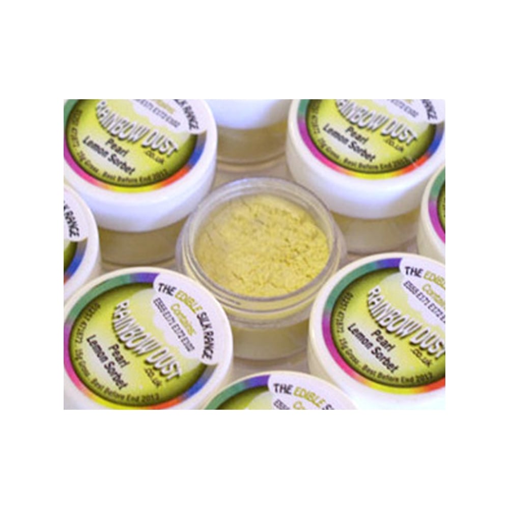 Rainbow Dust Silk Pearl Lemon Sorbet Rainbow Dust